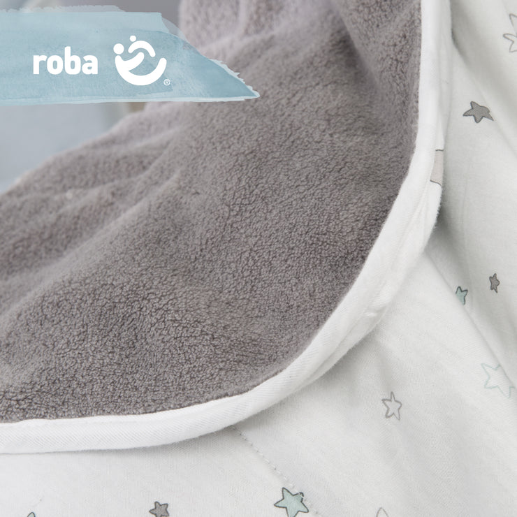 Bundle 'Sternenzauber' enthält 2-seitig genähte Jerseydecke & Babylounge mit Sternenmuster