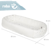 Bundle 'Sternenzauber' enthält 2-seitig genähte Jerseydecke & Babylounge mit Sternenmuster