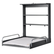 ANTRACITO Scaffale per avvolgimento a muro che include il cambio di pad "Grigio in stile roba"