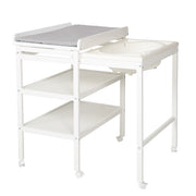 Bade wrap combination 'Baby Pool' White including changing pad 'Roba Style', pull-out tub