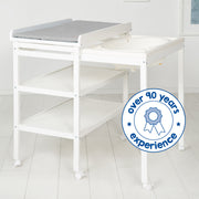 Bade wrap combination 'Baby Pool' White including changing pad 'Roba Style', pull-out tub