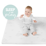 Playpen mattress 'safe asleep®', 75 x 100 cm, 'Air', with jacquard cover, for art. 0241, 202041, 202100