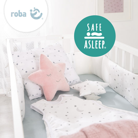Baby Crib Mattress 'safe asleep®', AIR BALANCE EASY, 60 x 120 x 9 cm, for Optimal Sleeping Climate