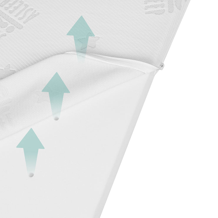 Babybettmatratze 'safe asleep®', AIR BALANCE EASY, 70 x 140 x 9 cm, für optimales Schlafklima