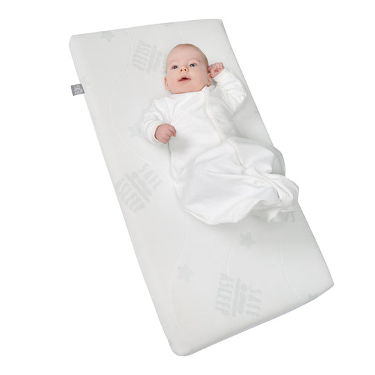 Cradle Mattress 'safe asleep®', AIR BALANCE PLUS, 40 x 90 x 5.5 cm, for Optimal Sleeping Climate