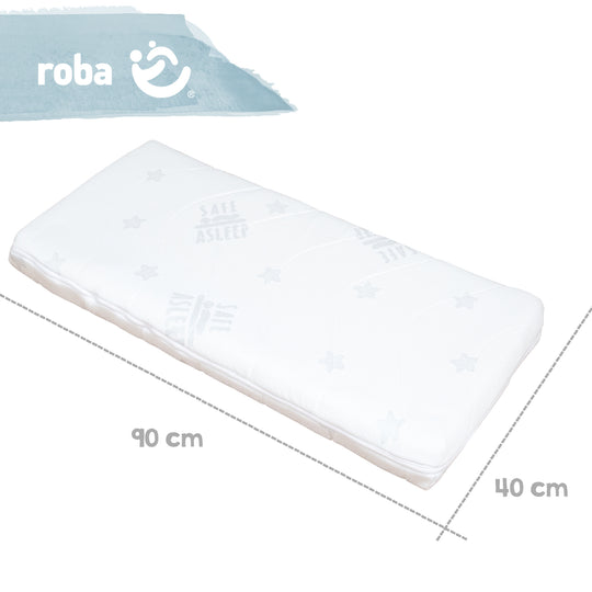Cradle Mattress 'safe asleep®', AIR BALANCE PLUS, 40 x 90 x 5.5 cm, for Optimal Sleeping Climate