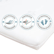 Matelas de berceau cododo "safe asleep®" AIR BALANCE PLUS, 45 x 90 x 5,5 cm