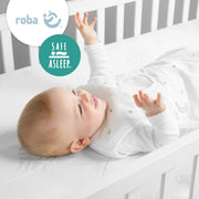 Matelas de lit pour bébé 'Safe Sleeple®', banc d'air plus, 70 x 140 x 9 cm, pour un climat de sommeil optimal