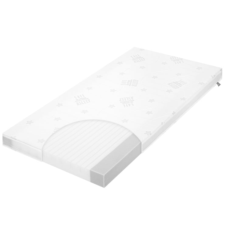 Matelas de lit pour bébé 'Safe Sleeple®', banc d'air plus, 70 x 140 x 9 cm, pour un climat de sommeil optimal