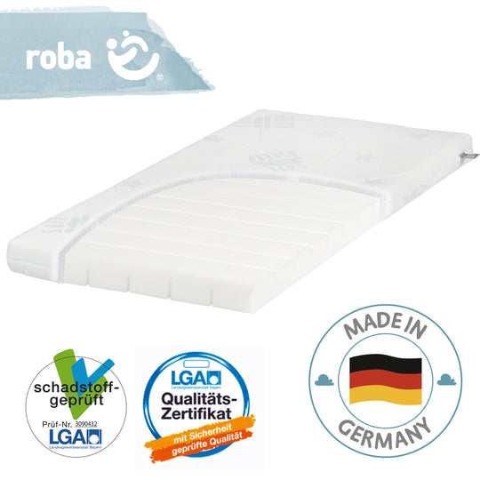 Colchón para moisés 'safe asleep®', AIR BALANCE PLUS, 45 x 85 x 5,5 cm, para un clima óptimo de sueño