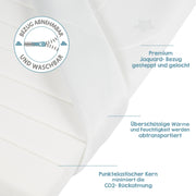 Stubenbettmatratze 'safe asleep®', AIR BALANCE PLUS, 45 x 85 x 5,5 cm, für optimales Schlafklima