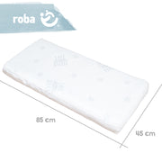 Stubenbettmatratze 'safe asleep®', AIR BALANCE PLUS, 45 x 85 x 5,5 cm, für optimales Schlafklima