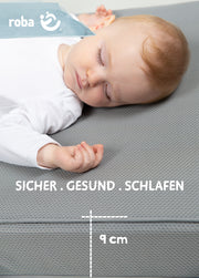 Babybettmatratze 'safe asleep®', AIR BALANCE PREMIUMMESH, 60 x 120 x 9 cm, optimales Schlafklima