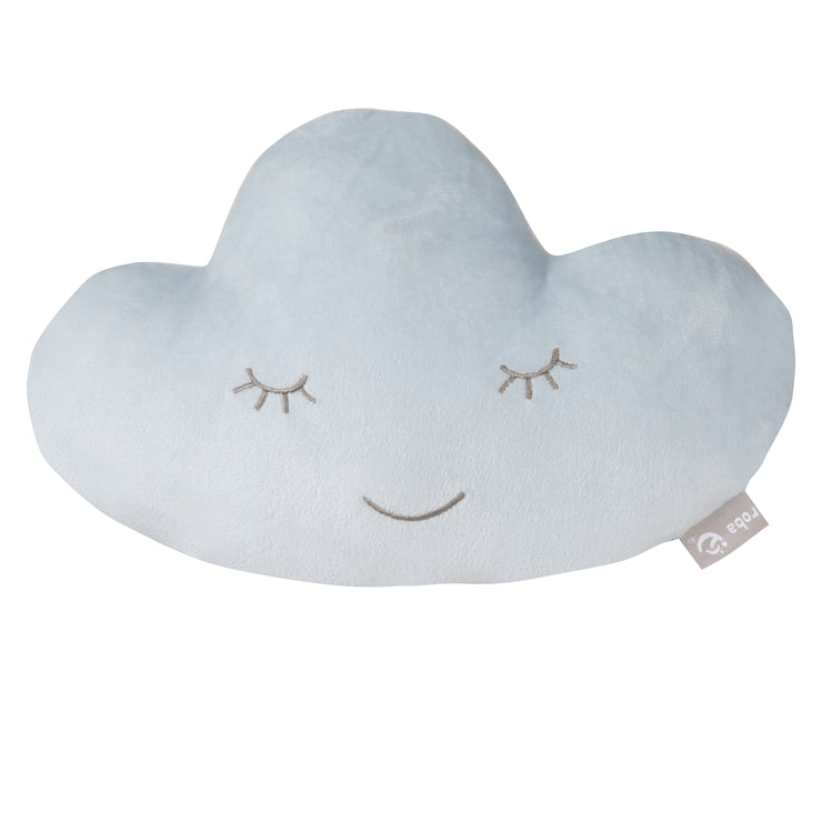 Bundle 'lil canapa' contient le canapé pour enfants, le fauteuil pour enfants et le nuage d'oreiller décoratif en bleu clair / ciel