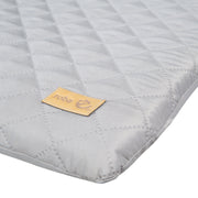 Plateau à langer taupe incl. matelas 'roba style', à poser sur les lits bébé