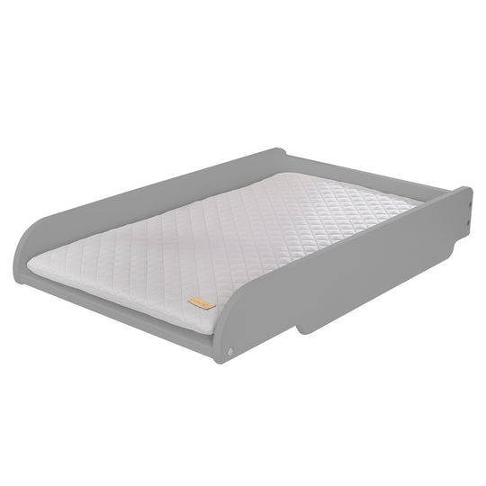 Changing Tray Taupe Including Changing Mat 'roba Style', for Placement on Baby & Children's Beds