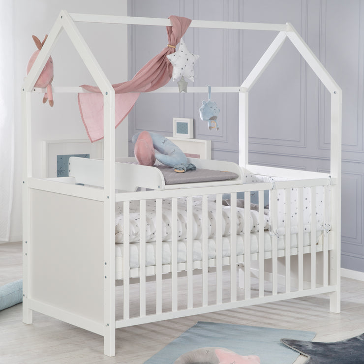 Piano fasciatoio incl. materassino "roba Style", da posizionare sui lettini per neonati e bambini