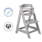 High chair 'Sit Up III', grows from baby to youth chair, taupe, with seat reducer