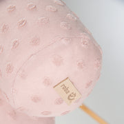 Organic Bettschlange 'Lil Planet', Bio-Baumwolle, 170 cm lang, Ø 12 cm, rosa