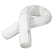 Serpiente de cama 'Star Magic', adecuado como cojín de lactancia, jersey 100% algodón, longitud 170 cm