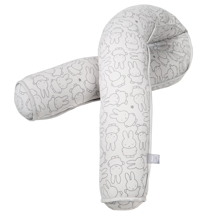 Bed snake 'miffy®', suitable as a breastfeeding pillow, made of 100% cotton jersey, length 170 cm