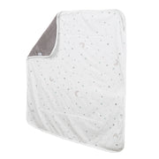 Manta de bebé 'Star Magic', manta de punto hecha de 100% algodón, 80 x 80 cm
