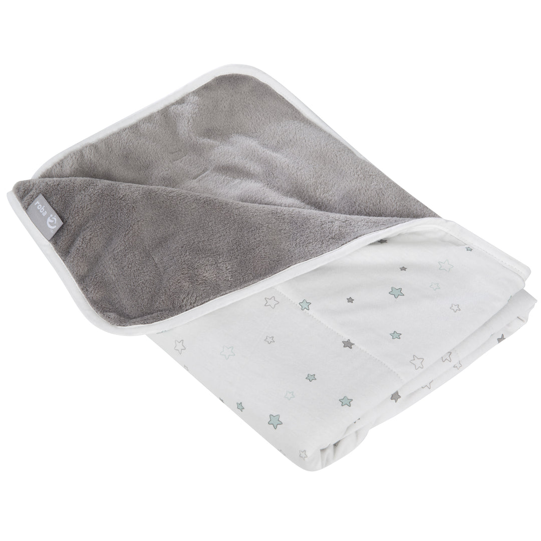 Coperta per neonati 'Sternenzauber', coperta in jersey 100% cotone, 80 x 80 cm