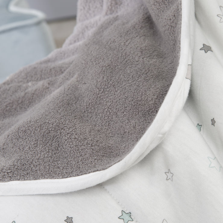 Manta de bebé 'Star Magic', manta de punto hecha de 100% algodón, 80 x 80 cm