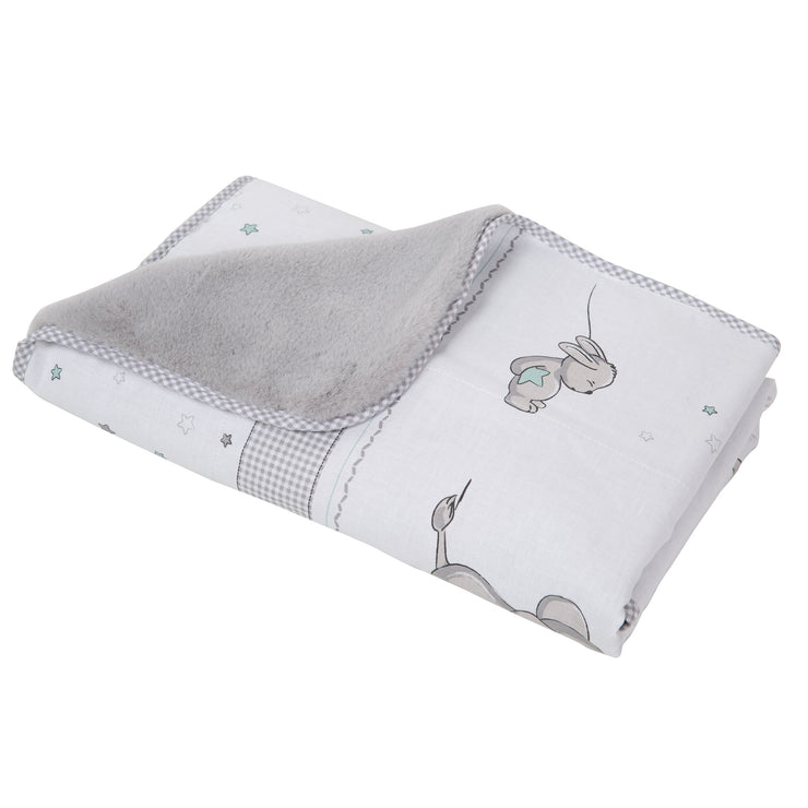Cuddly Blanket 'Star Magic' - coperta per bambini in cotone al 100 %, dimensioni 80 x 80 cm