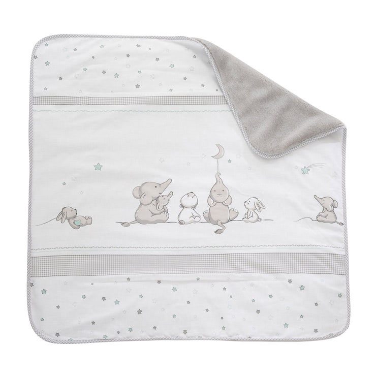 Cuddly Blanket 'Star Magic' - coperta per bambini in cotone al 100 %, dimensioni 80 x 80 cm