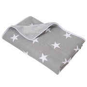 Baby ceiling 'Little Stars', 2-sided: 1x super soft, warm & fluffy, 1x 100 % cotton
