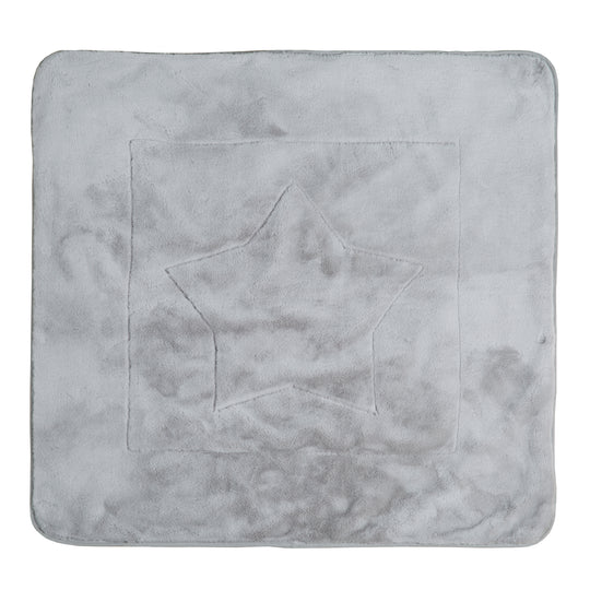Babydecke 'Happy Patch', 2 seitig: 1x super weich, warm & flauschig, 1x 100 % Baumwolle