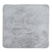 Couverture bébé 'Happy Patch', 2 côté: 1x super doux, chaud et moelleux, 1x 100% coton