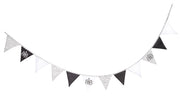 Pennant chain 'Rock Star Baby 3', 12 pennants (2 m), length chain 3 m, baby & children's room decoration