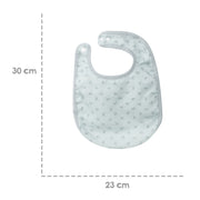 Organic 3 Series' Laplet 'Lil Planet' Hellblau/Sky, Jersey, Musselin, cotton, GOTS, 23 x 30 cm
