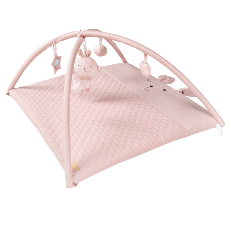 Soffitto strisciante "Style Roba", 85 x 75 cm, foglio di gioco con 5 elementi "Lily", pad di avvolgimento