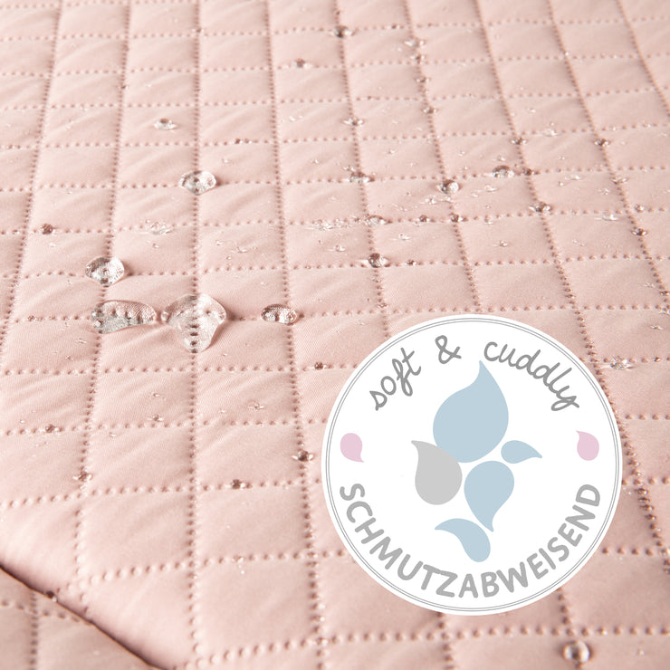 Soffitto strisciante "Style Roba", 85 x 75 cm, foglio di gioco con 5 elementi "Lily", pad di avvolgimento