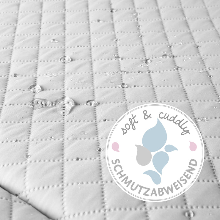 Crawling blanket 'Roba Style', 85 x 75 cm, game sheet with 5 elements 'Sammy', wrapping pad