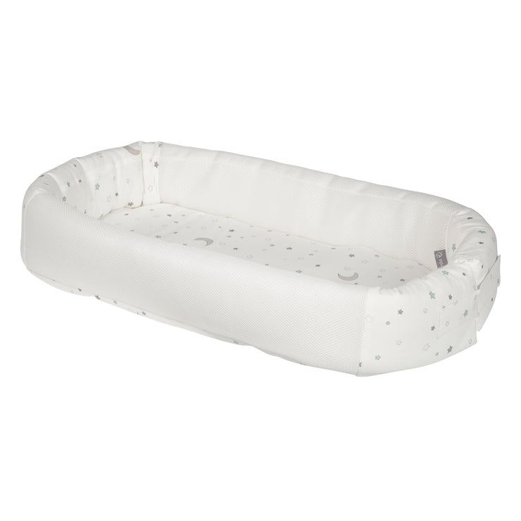 Babylounge 'Sternenzauber', Reisebett für Säuglinge, Wickelunterlage, Jersey, 100 % Baumwolle