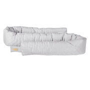 Babylounge 3 en 1 'Roba Style' gris plateado - cama de viaje, serpiente de cama o almohadilla de pañales