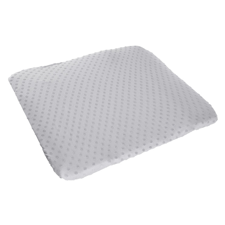 Housse extensible bio "Lil Planet" pour matelas à langer, gris argenté, jersey bio, GOTS, 75 x 85 cm