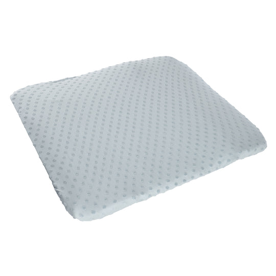 Housse extensible pour matelas à langer 'Lil Planet' - 85 x 75 cm - Jersey biologique GOTS - Bleu clair