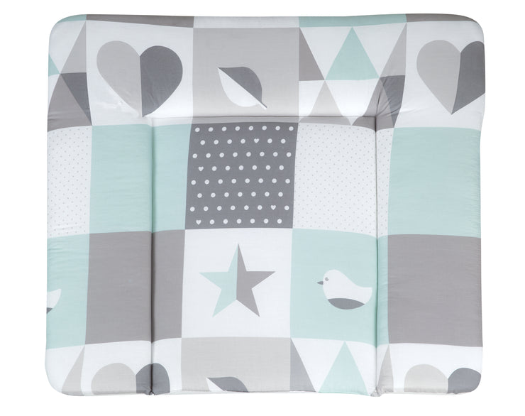 Emballage «Happy Patch Mint», 85 x 75 cm, pad à couches souples, revêtu de PU