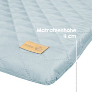 Matelas à langer souple "roba Style", 85 x 75 cm, nettoyable, avec le visage de l'ours "Benny"