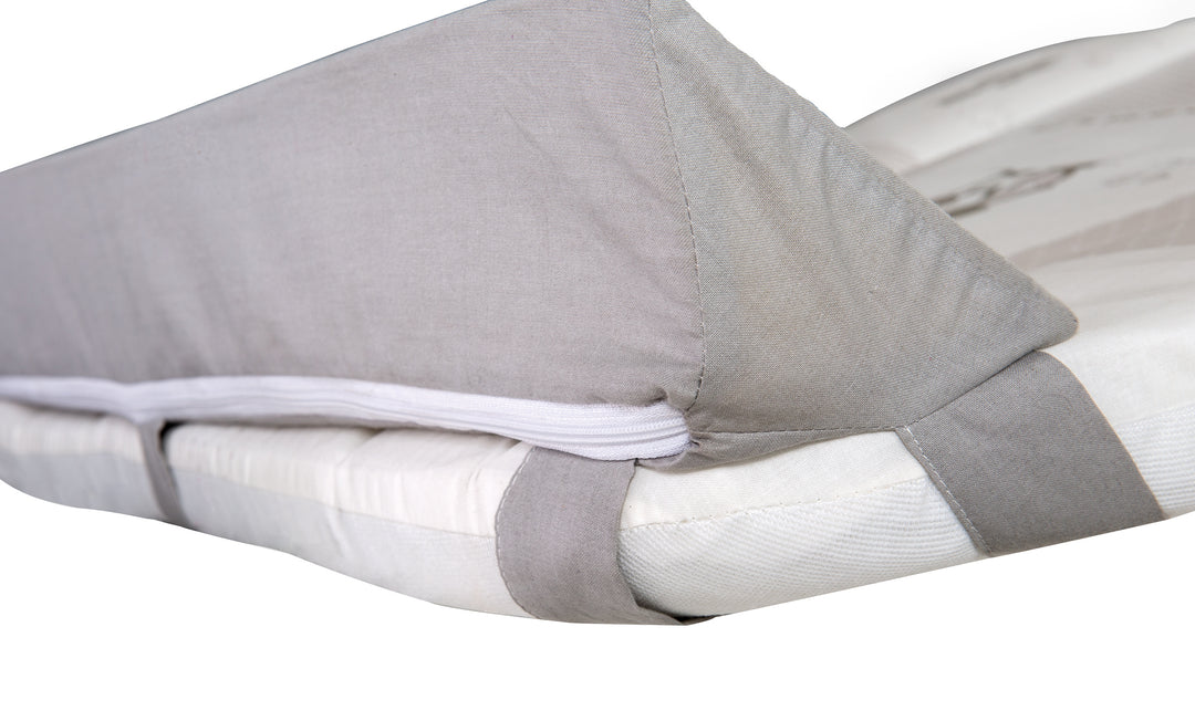 Cuscino di protezione per fasciatoi, cuscino a cuneo per neonati e bambini