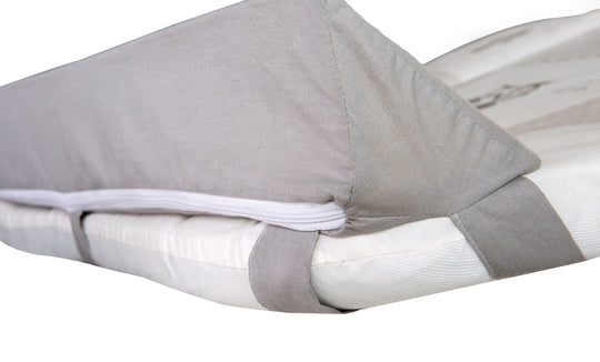Cuscino di protezione per fasciatoi, cuscino a cuneo per neonati e bambini