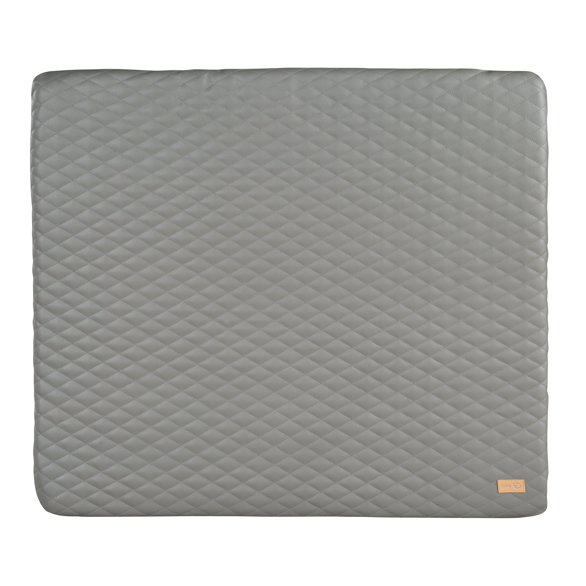 Luxe quilted changing pad, Stone » roba