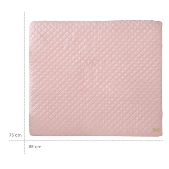 Materassino fasciatoio 'roba Style', 85 x 75 cm, pulibile, rosa/malva