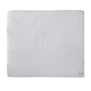 Wickelauflage soft 'roba Style', 85 x 75 cm, abwischbar, silbergrau
