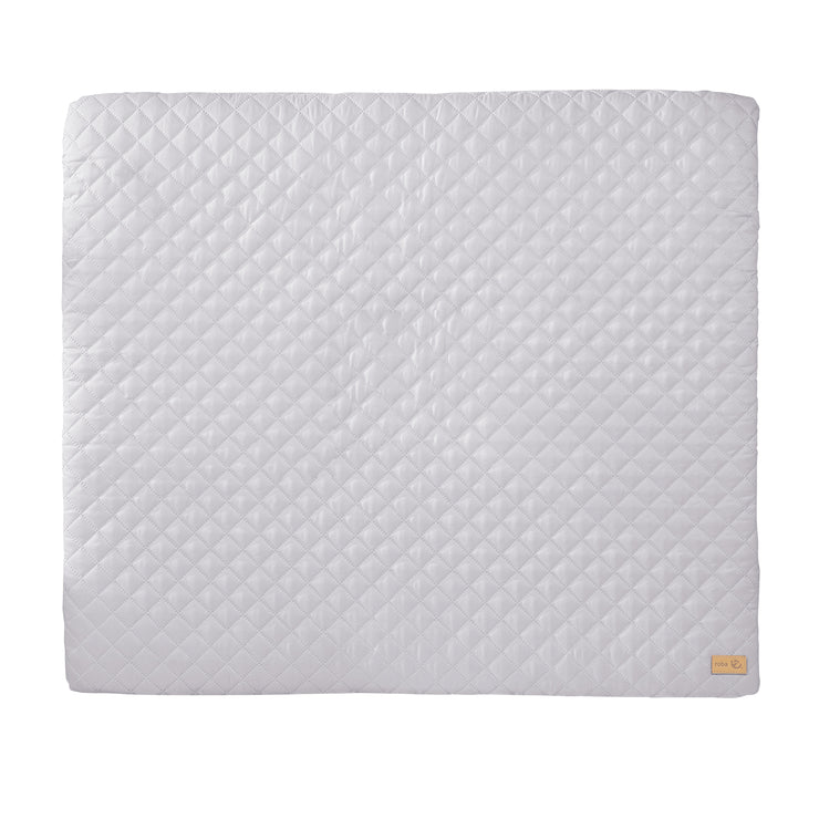 Wickelauflage soft 'roba Style', 85 x 75 cm, abwischbar, silbergrau